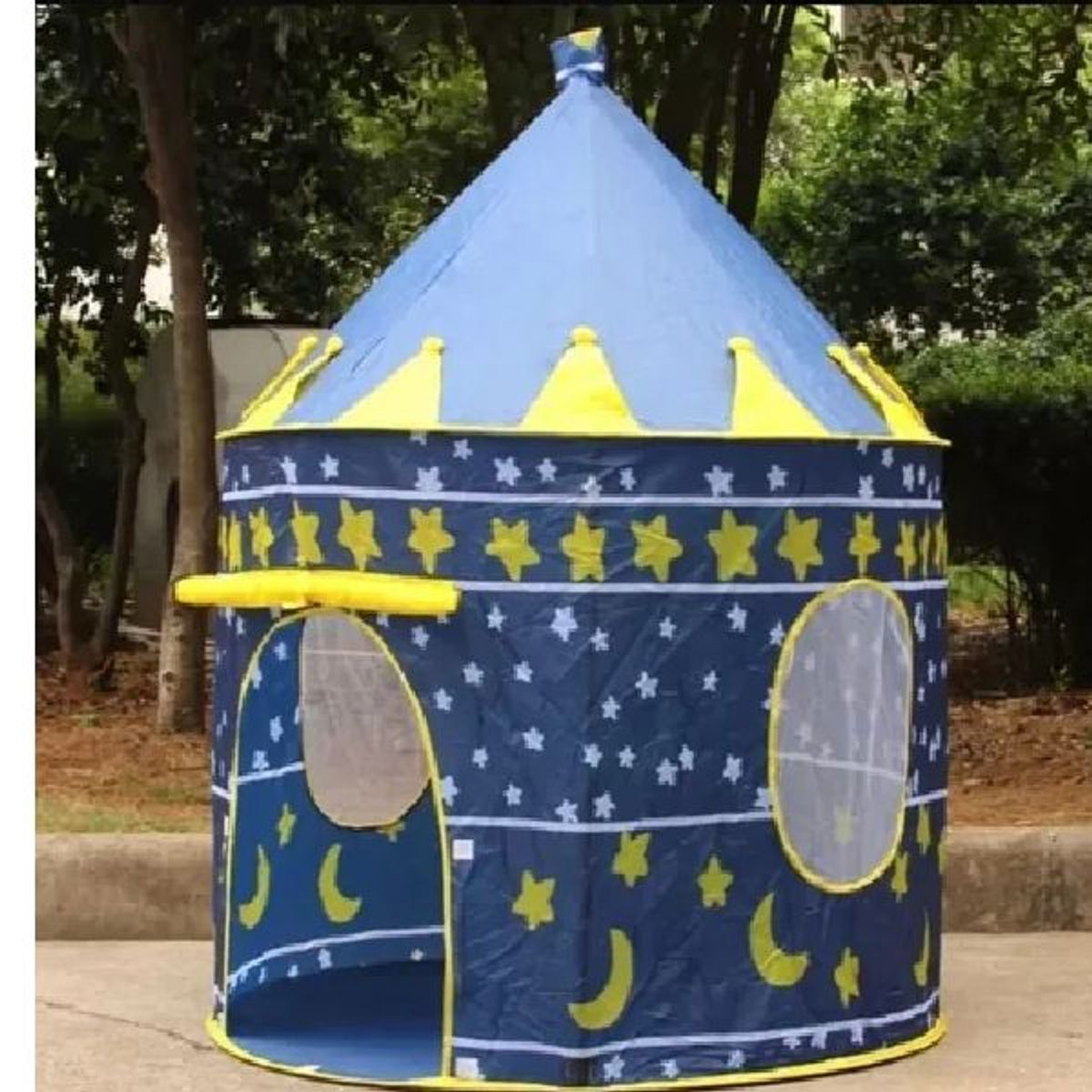 GENERICO - Carpa azul de castillo para niños