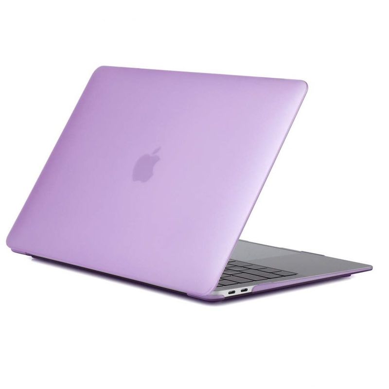 GENERICO - Carcasa Protector Macbook Pro 13 Touchbar Antideslizante Mate - Morado