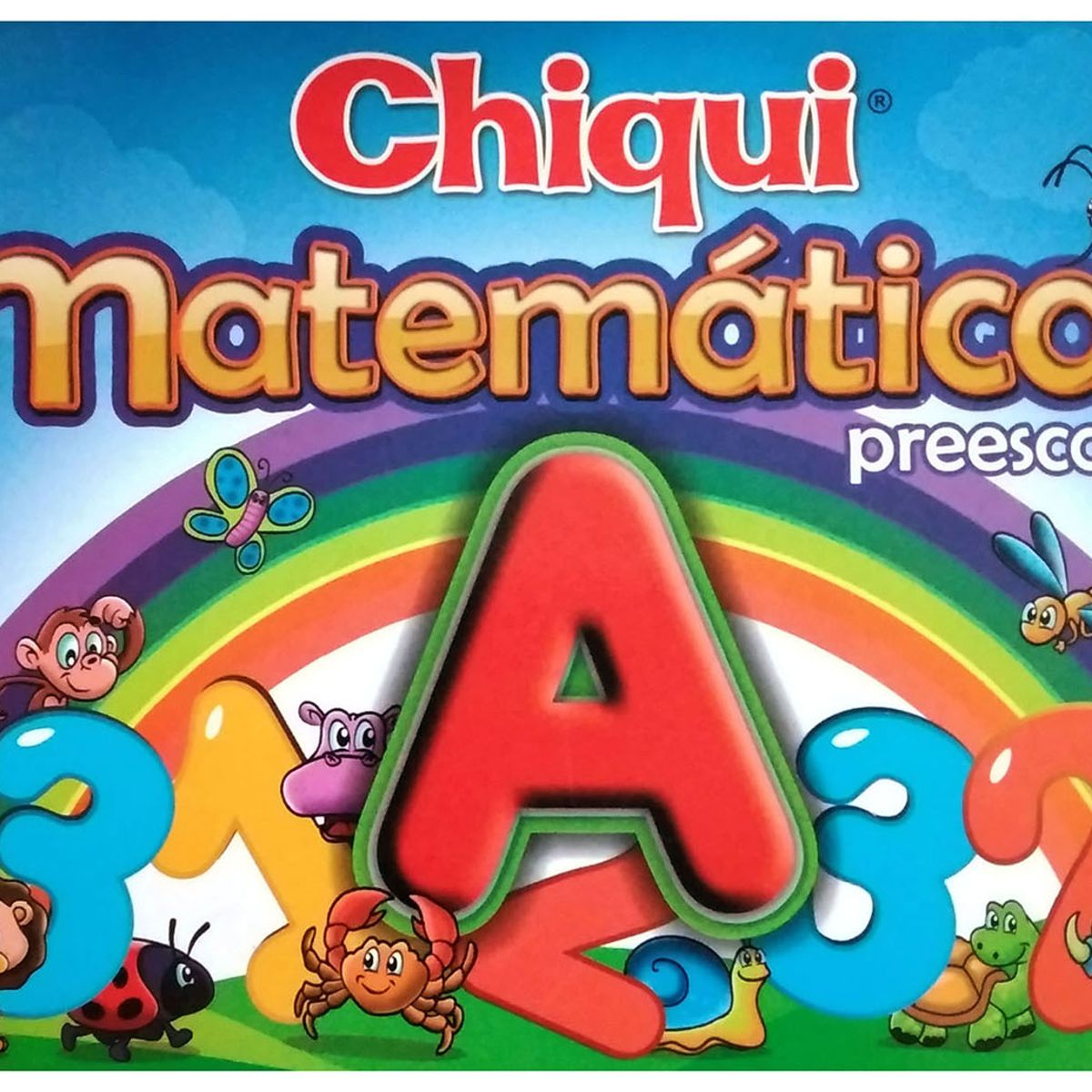 BOOKS - Cartilla Libro Chiqui Matemáticas A Pre Escolar para Niños