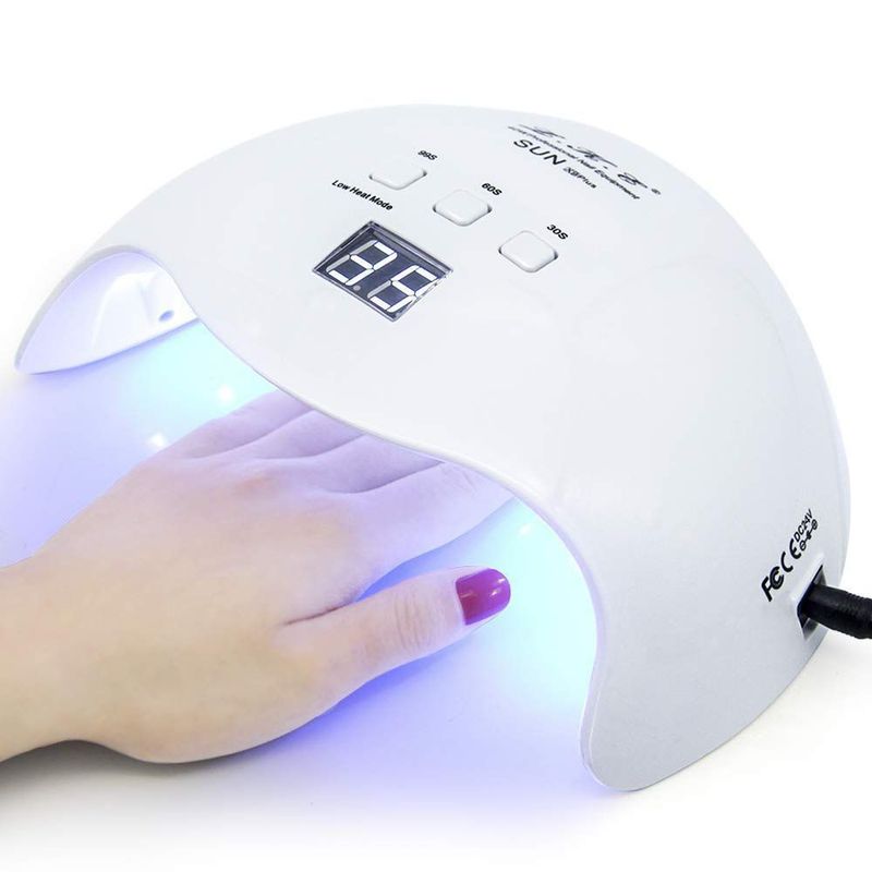 GENERICO - Lampara Para Uñas Led Uv De 48 Watt