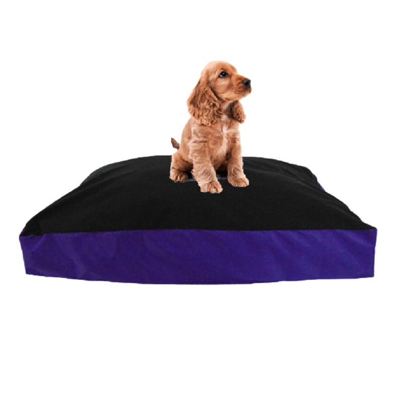 HALLY PET - Colchón lavable mediano morado