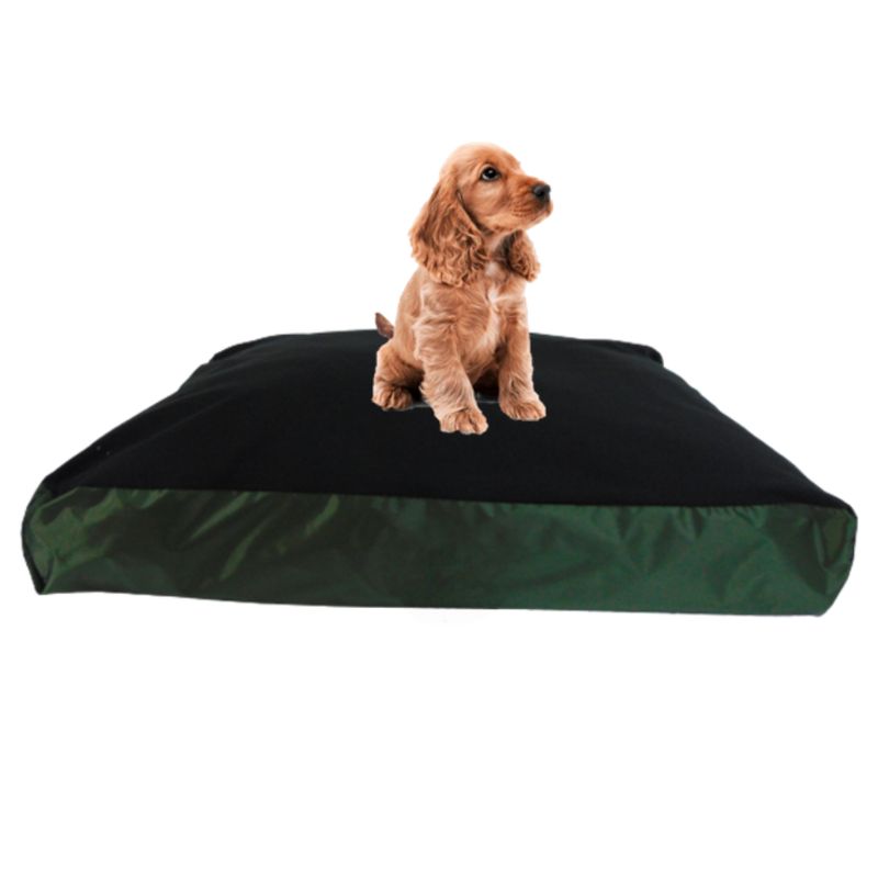 HALLY PET - Colchón lavable mediano Verde