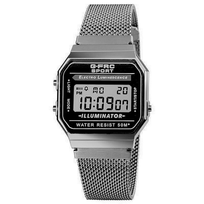GFORCE - Reloj Dama G-force Mujer Digital Acero A19148  Estuche