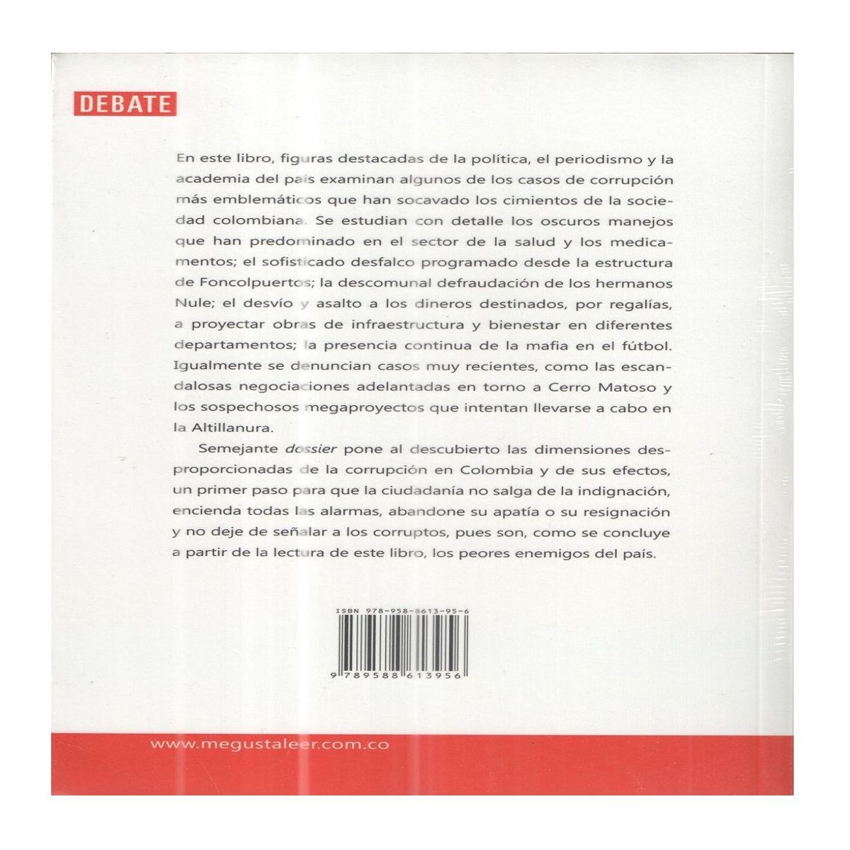 EDITORIAL DEBATE - Libro Perlas de la Corrupción