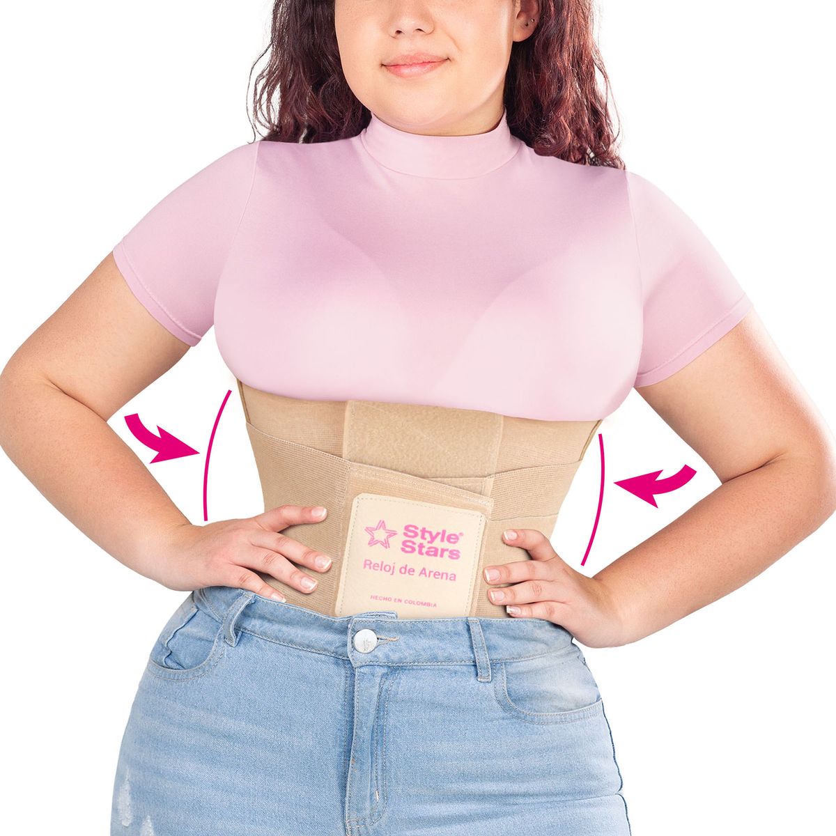 STYLE STARS - Faja moldeadora Reloj de Arena cinturilla corset Style Stars