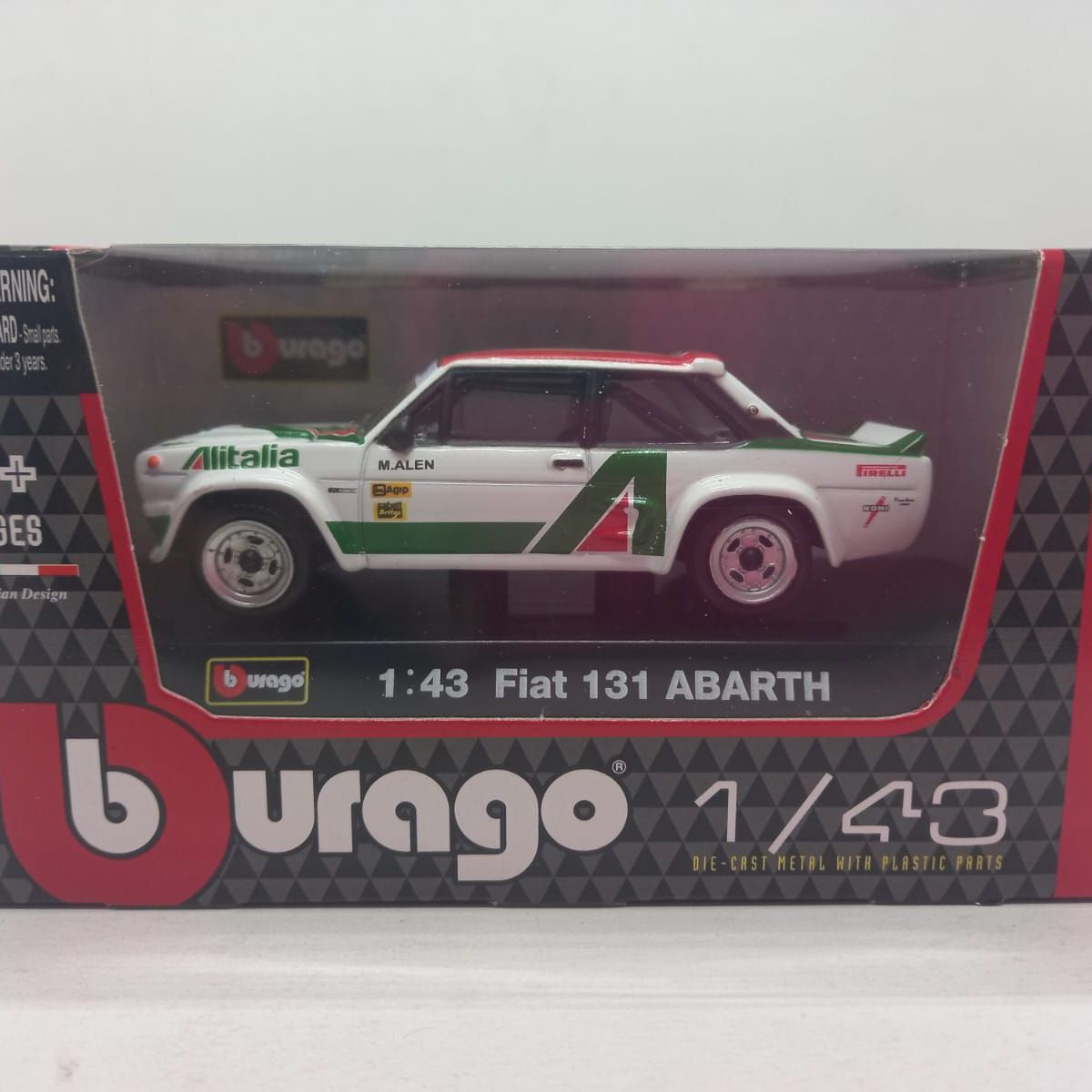 BURAGO - FIAT 131 ABARTH Carro de Coleccion