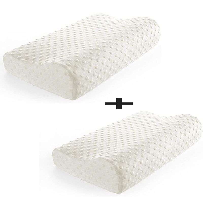 ONE PIXEL - Dos Almohadas Aloe Vera Blanca