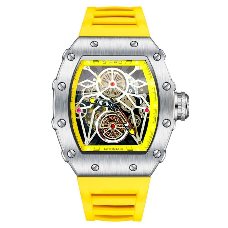 GFORCE - Reloj G-force At895 Automatico Abierto Goma Sport  Estuche