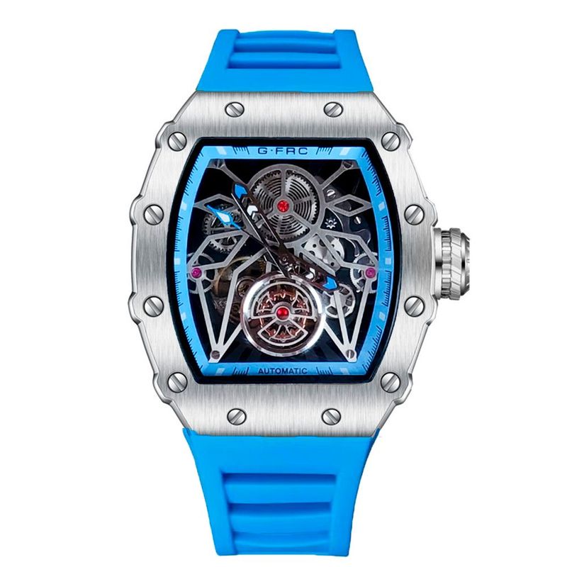 GFORCE - Reloj G-force At895 Automatico Abierto Goma Sport  Estuche