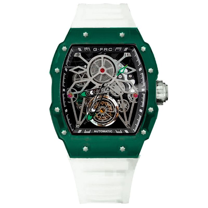GFORCE - Reloj G-force At895 Automatico Abierto Goma Sport  Estuche