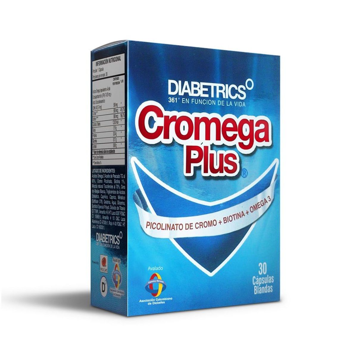 GENERICO - Cromega Plus X 30 Capsulas Blandas