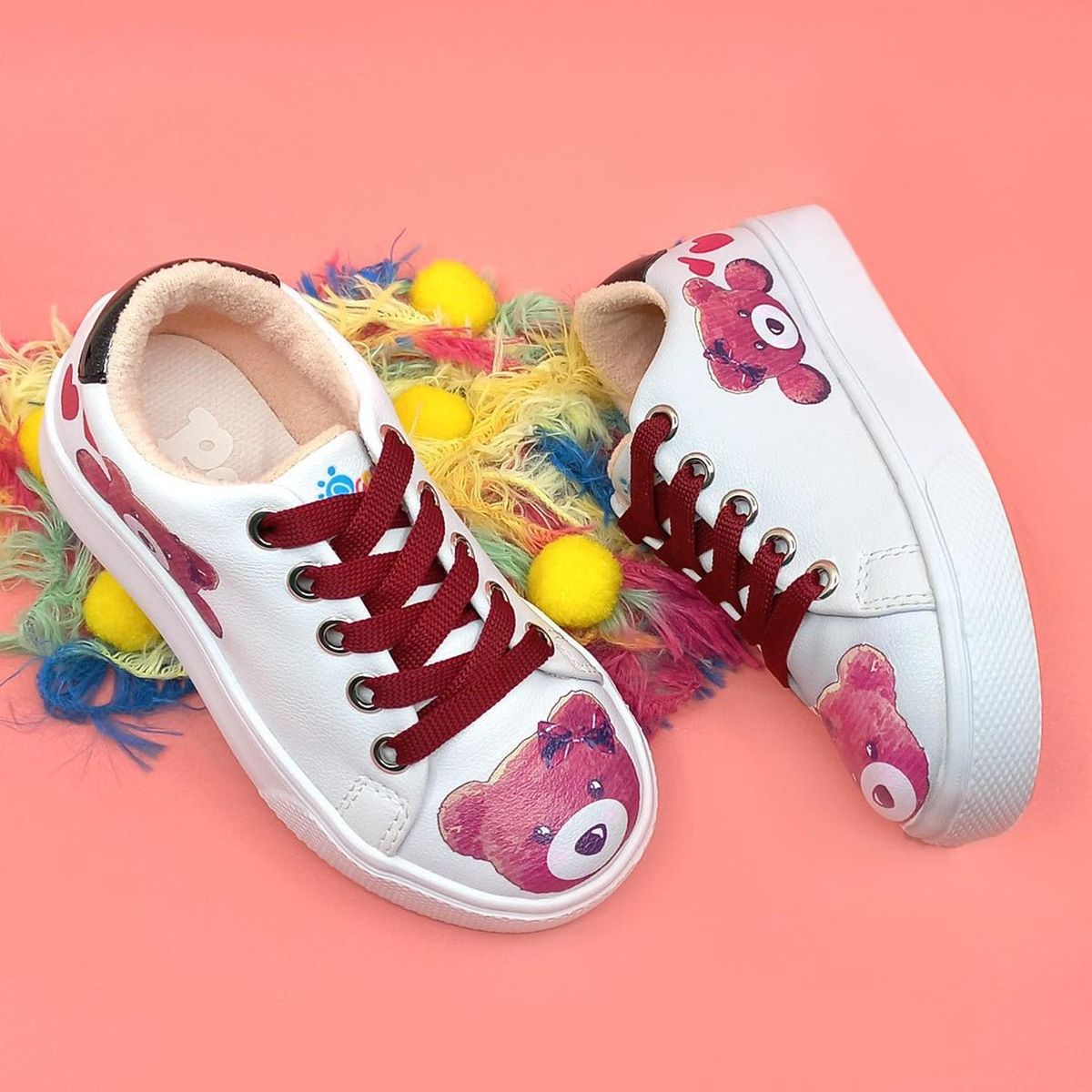 PAPOS - Tenis Casuales Milano Tedy - Crema