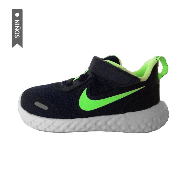 NIKE - Tenis Nike Revolution 5 Tdv Niños-Azul Navy