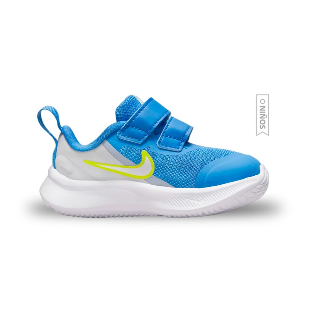 NIKE - Tenis Nike Star Runner 3 Tdv Niños-Azul