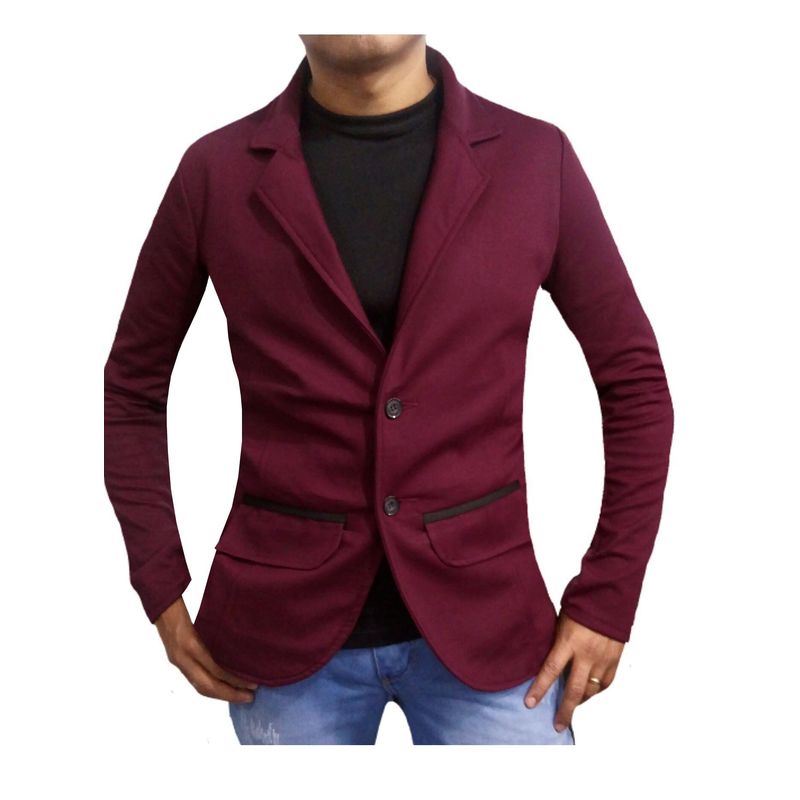 GENERICO - Chaqueta Bleiser en Punta Roma para Hombre CON CODERAS