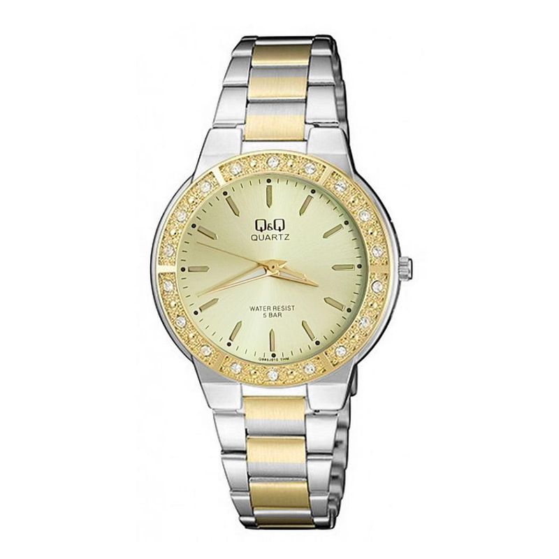 Q&Q - Reloj Qyq Q985j010 Elegante Star Diamond Mujer estuche_.