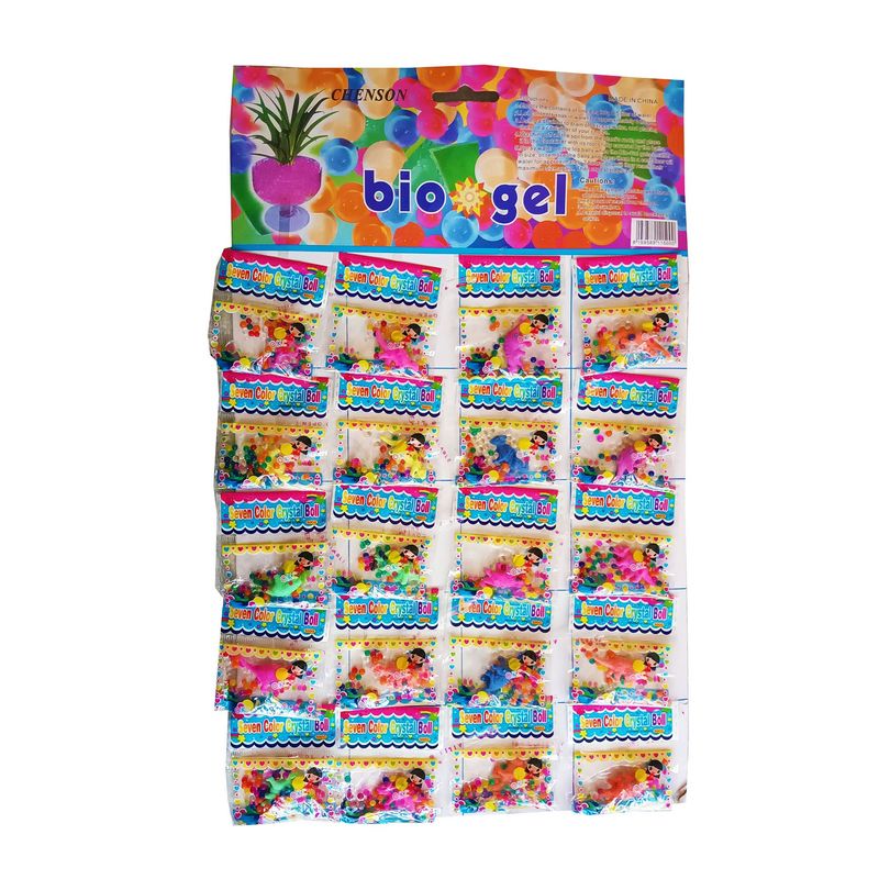 GENERICO - Higrogel Dinosaurios Gel Biogel Niños X 20 Bolsas 5 Colores
