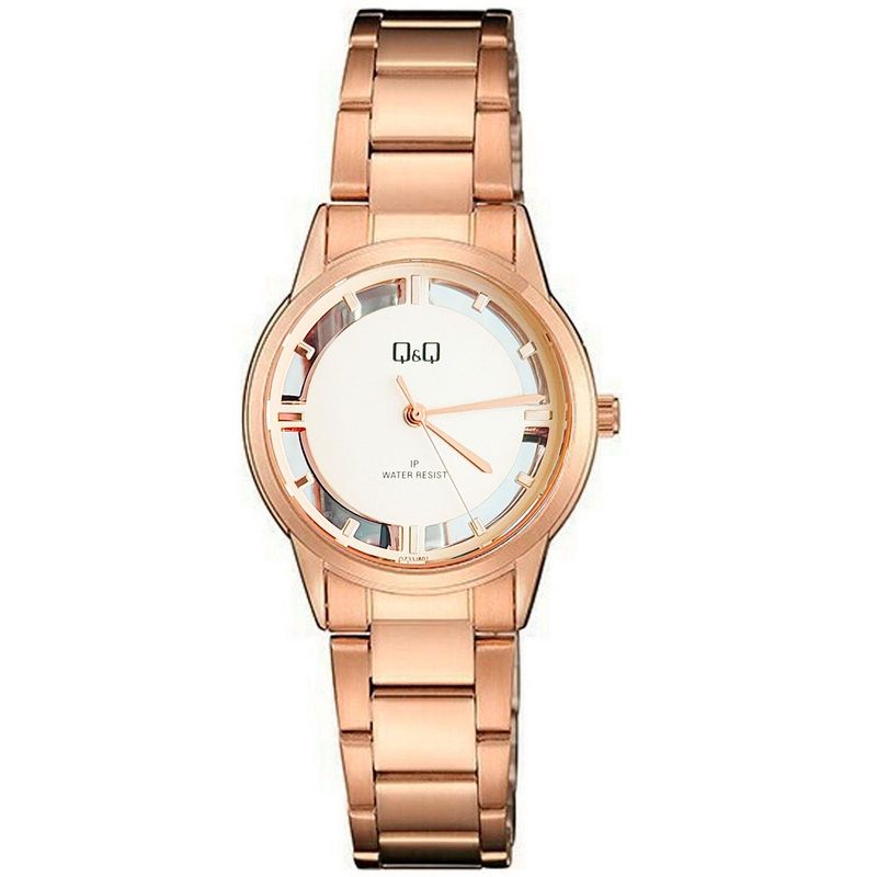 Q&Q - Reloj Qq Qyq Acero Qz33j801 Corazon Abierto estuche