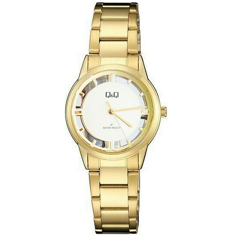 Q&Q - Reloj Qq Qyq Acero Qz33j801 Corazon Abierto estuche