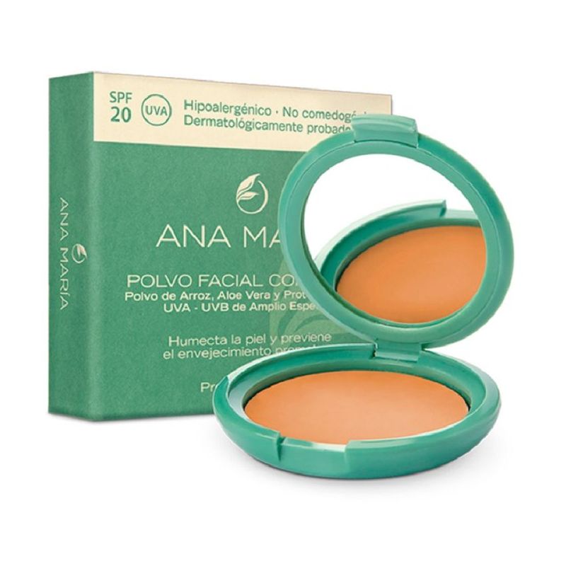ANA MARIA - Polvo Facial Compacto De Arroz Ana Maria Arena X 15 Gr