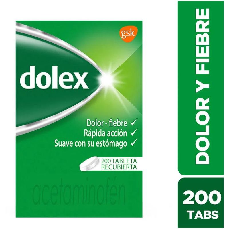 DOLEX - Dolex Dolor & Fiebre x 200 Tabletas