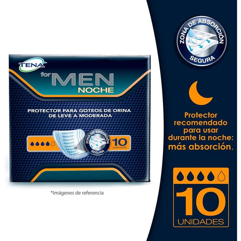 TENA - Protector Tena For Men Noche X 10 Und