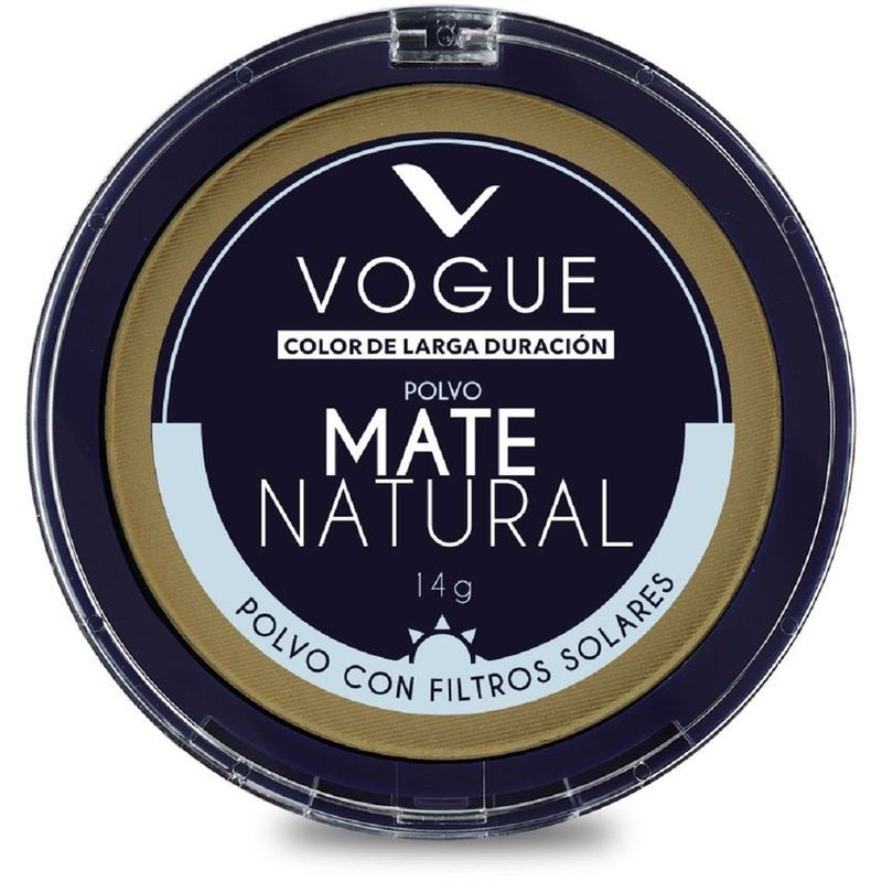 VOGUE - Polvo Compacto Vogue Mate Natural Gitano x 14 Gr