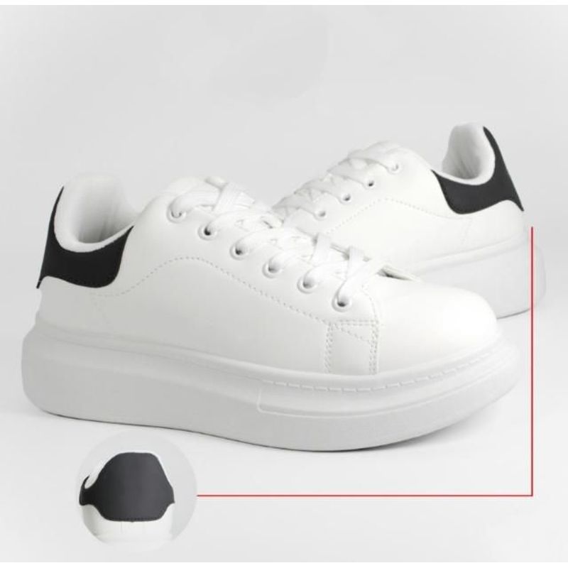 GENERICO - TENIS PATA MUJER COLOR BLANCO