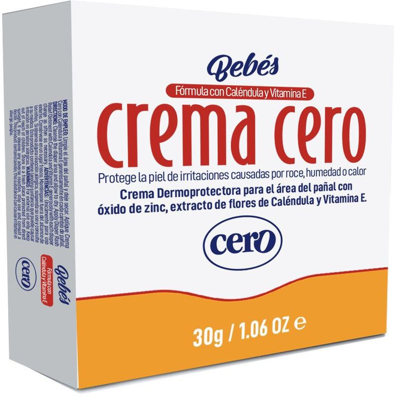 CERO - Crema Cero Con Calendula & Vitamina E Bebes x 30 Gr