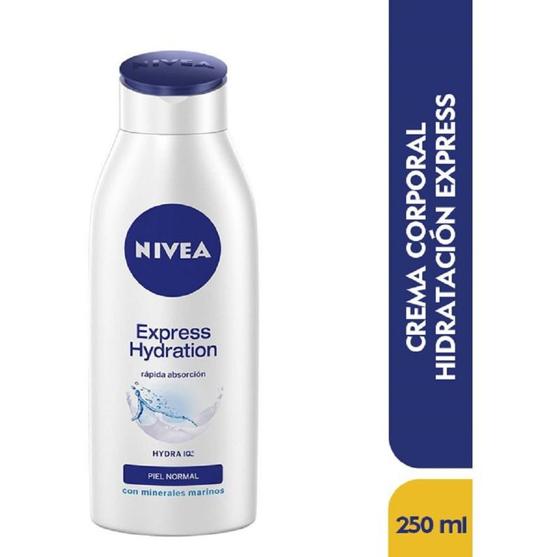 NIVEA - Nivea Crema Corporal Hidratación Express X 250 Ml