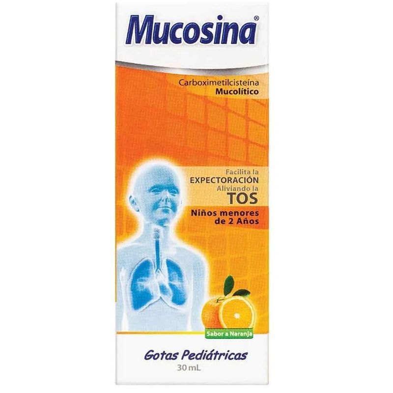 MUCOSINA - Gotas Pediátricas Mucosina x 30 Ml