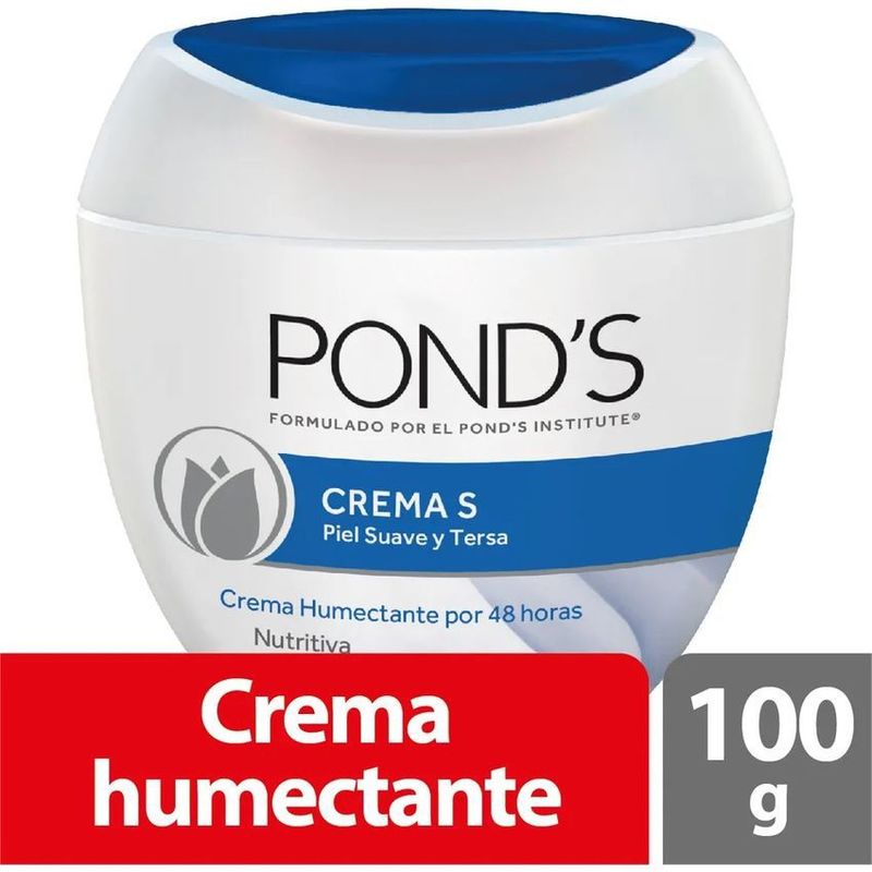 PONDS - Crema Humectante Facial Pond´s Crema S X 100 Gr