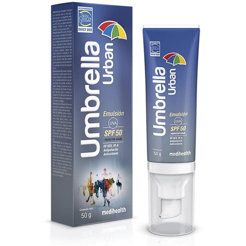 UMBRELLA - Protector Solar Umbrella Urban Emulsión Fps 50 X 50 Gr