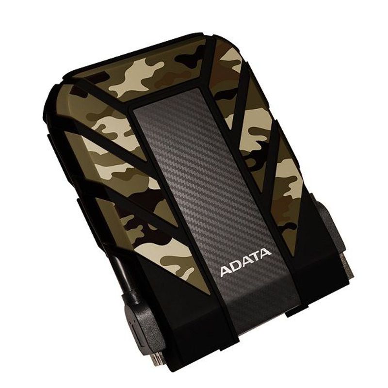 ADATA - Disco Externo Adata  Antigolpes Y Anti-Fluidos HD710 Pro 1TB Camuflado