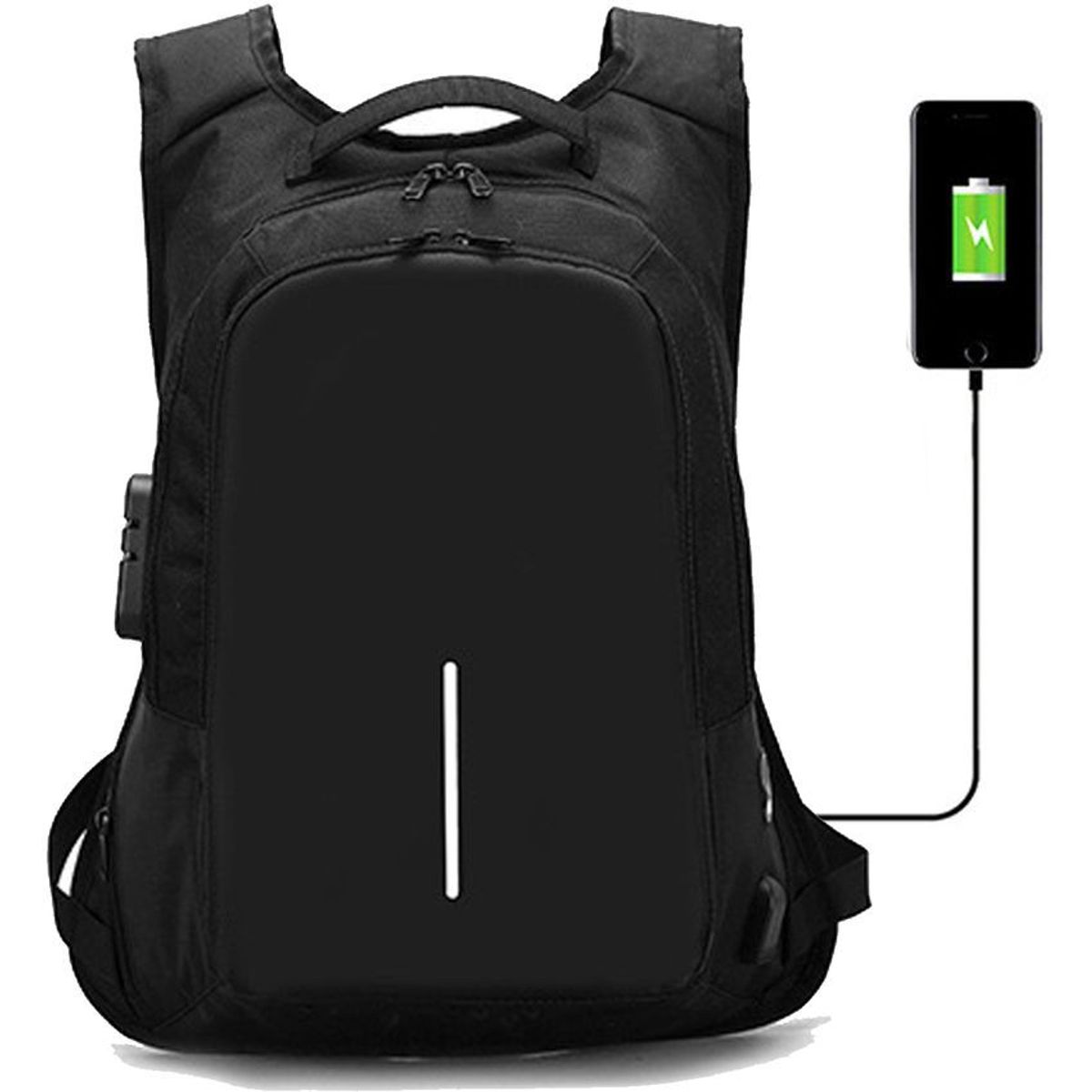 MULTIPLACE COLOMBIA - Morral para portátil universitario ejecutivo antirrobo fino-