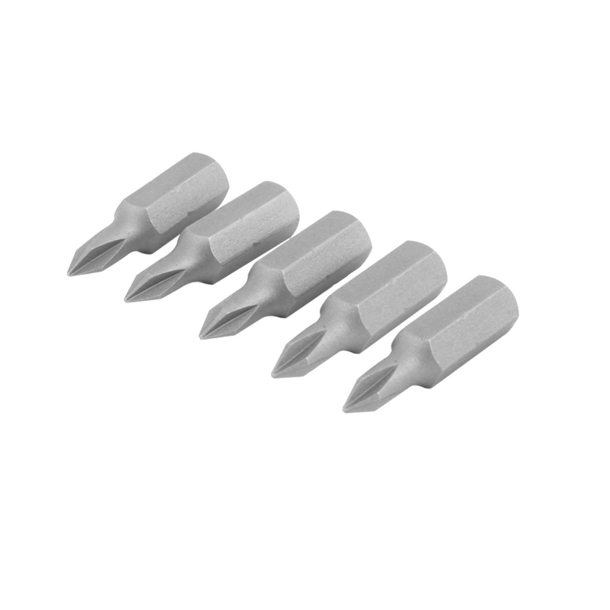 TOOLCRAFT - Juego De 5 Puntas Planas 1/4" De 1" Toolcraft En Acero S2