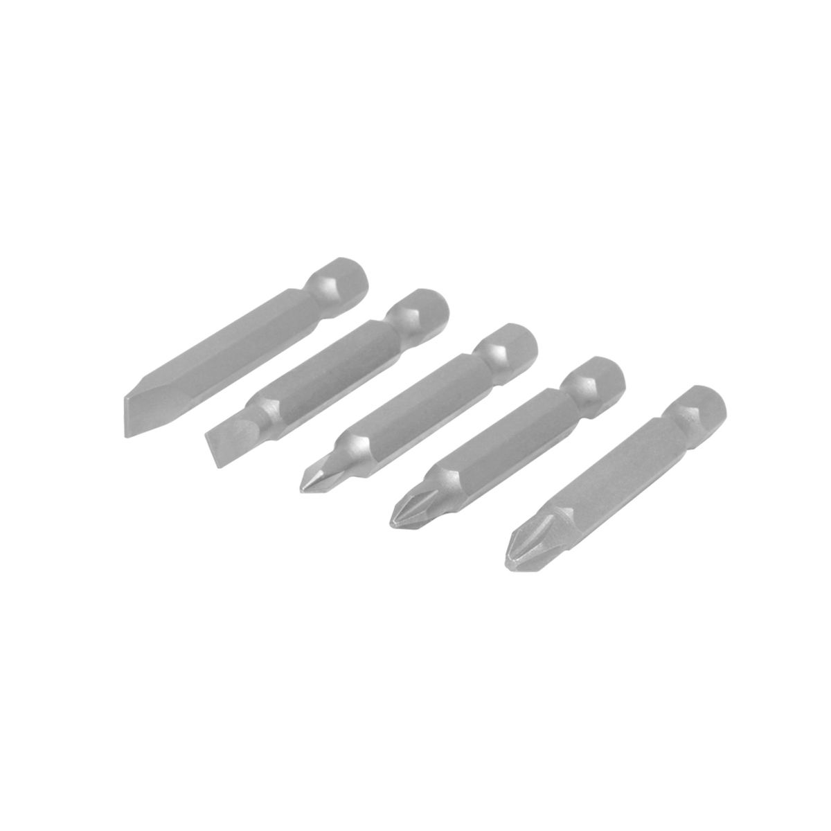 TOOLCRAFT - Juego De 5 Puntas Para Destornillador 2" Toolcraft Acero S2