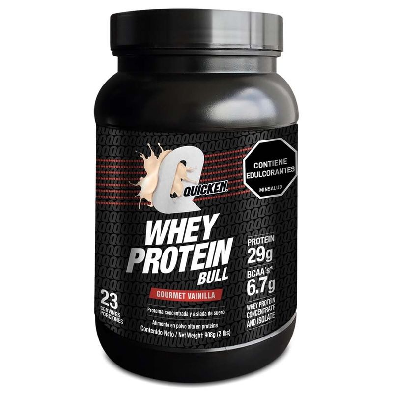 GENERICO - Quicken Whey Protein Bull Sabor Vainilla X 908g