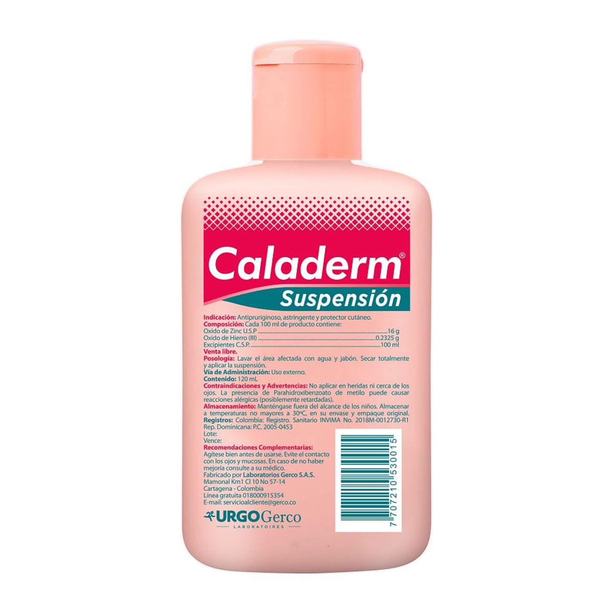 CALADERM - Locion Caladerm De Calamina X 120ml