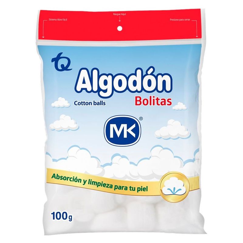 MK - Algodon Mk Pomos X 100g