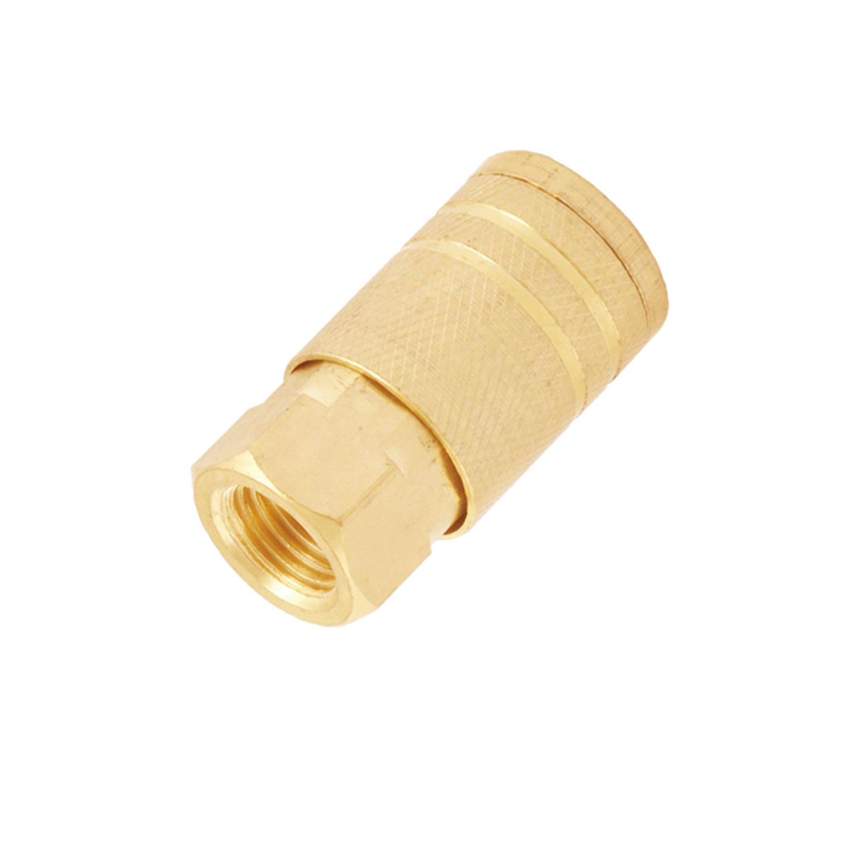 TOOLCRAFT - Acoplador Rápido De Latón Hembra Toolcraft De 1/4 Npt