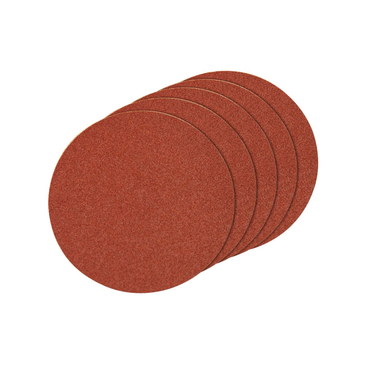 TOOLCRAFT - 5 Discos De Lija 7" Toolcraft Grano 50 Fondo De Fibra.