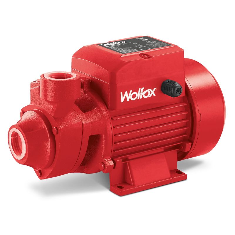 WOLFOX - Motobomba Bomba Periférica 3/4 Hp Wolfox Altura 45 Metros