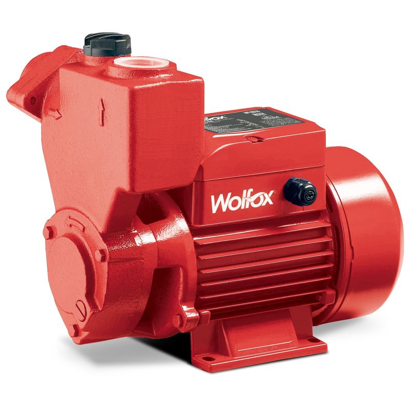 WOLFOX - Motobomba Eléctrica Periférica De 1/2 Hp Wolfox Autopurgante
