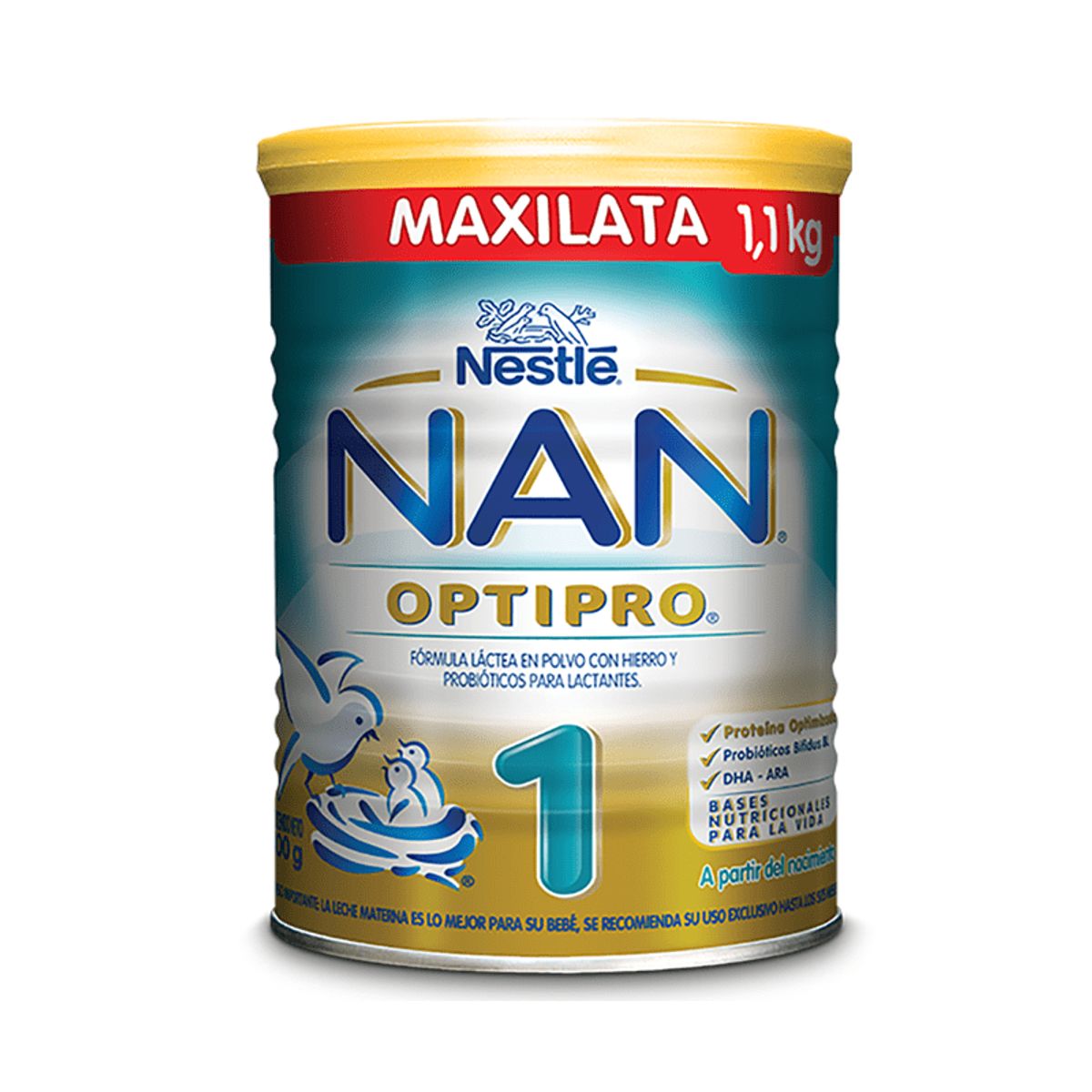 NAN - Formula Infantil Nan Optipro Etapa 1 De 0-6m X 1100gr
