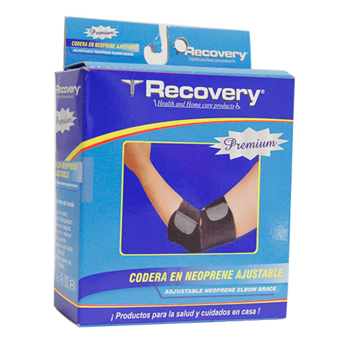 RECOVERY - Codera Ajustable Negra Neoprene