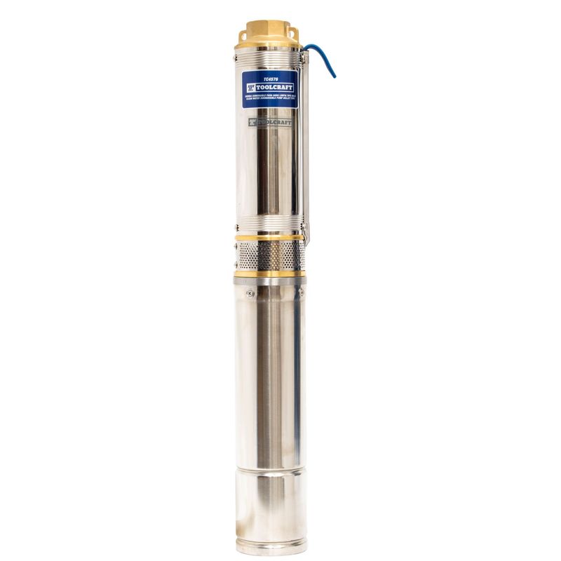 TOOLCRAFT - Bomba Sumergible Bala 1 Hp Toolcraft En Acero Inoxidable