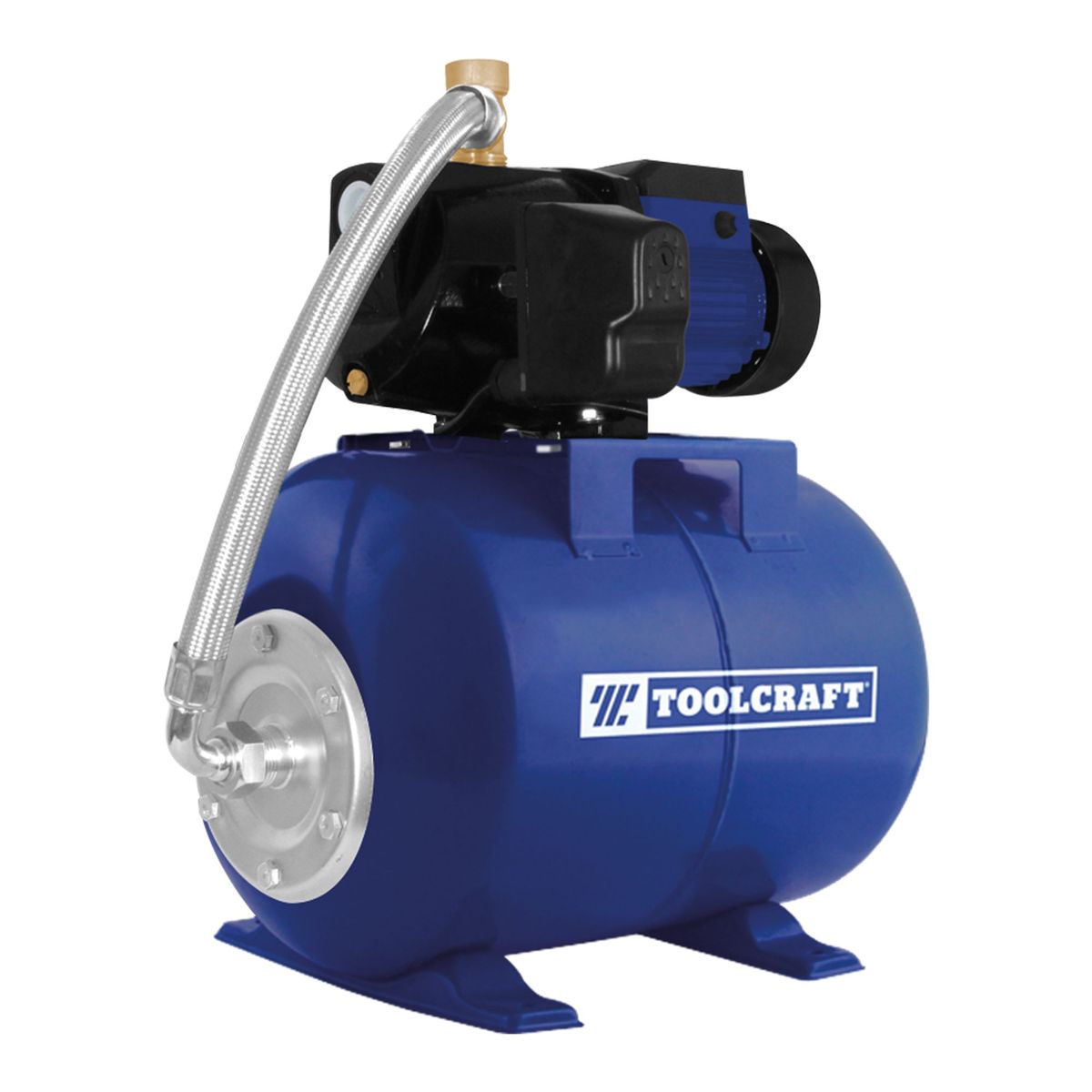 TOOLCRAFT - Bomba Hidroneumática 50 Litros 1/2 Hp Toolcraft 38 Metros