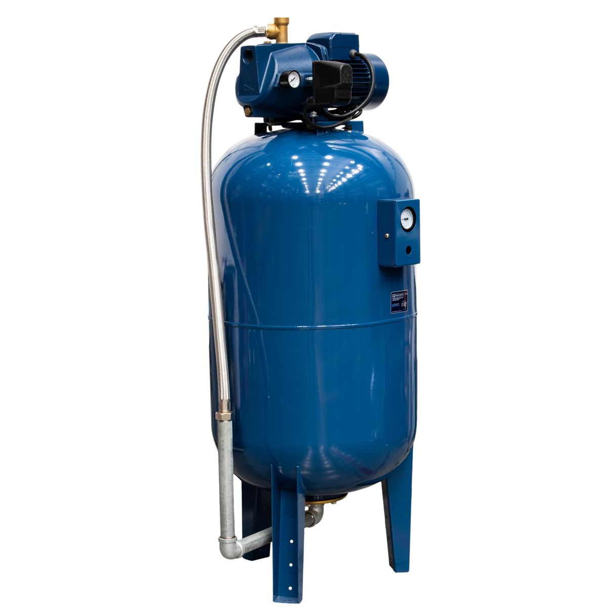 TOOLCRAFT - Bomba Hidroneumática 150 Litros 1.1/2 Hp Toolcraft 48 Metros