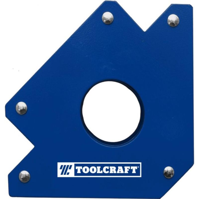 TOOLCRAFT - Escuadra Magnética Para Soldar De 4" Toolcraft De 3 Ángulos
